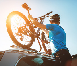 軽量コンパクトな折りたたみ自転車