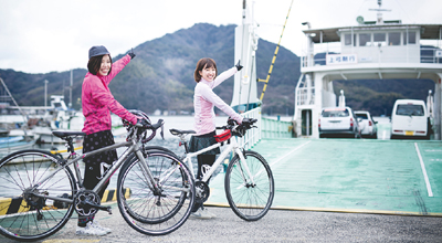 ゆめしま街道サイクリング