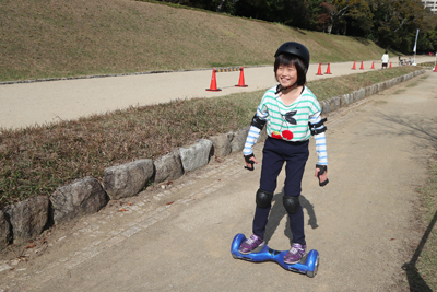 片道500mのコースで試乗