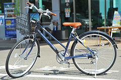 今治市レンタサイクルターミナルのシティサイクル（軽快車）