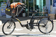 今治市レンタサイクルターミナルの電動アシスト付自転車（バリイさん号）